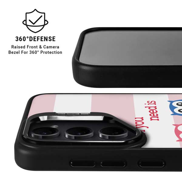 Owl Is All You Need Galaxy S26 Kickstand Case