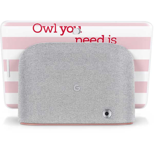 Owl Is All You Need Google Home Hub Skin