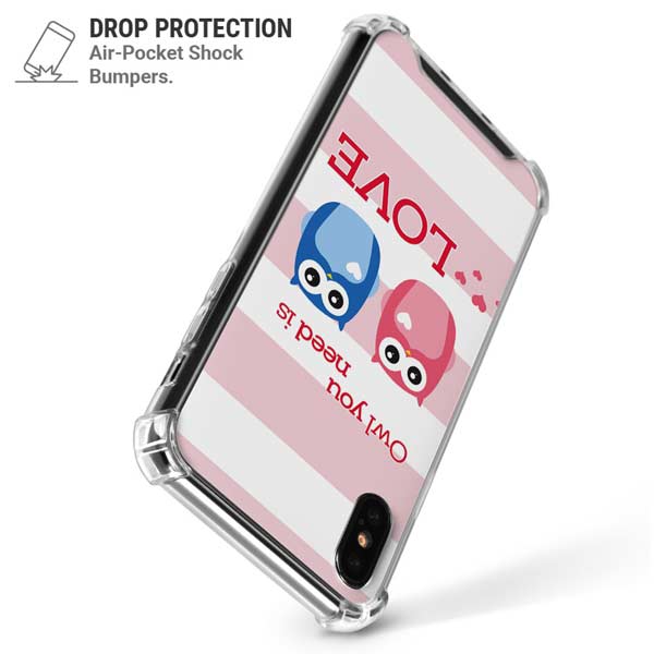 Owl Is All You Need iPhone X/XS Clear Case