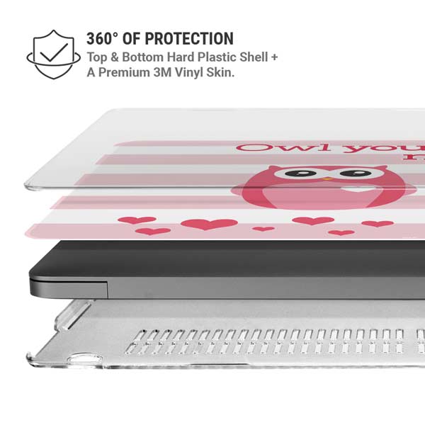 Owl Is All You Need MacBook Cases