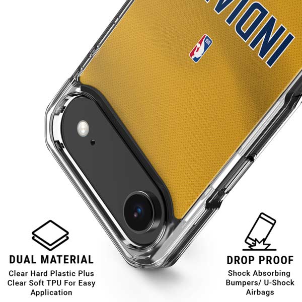 NBA Indiana Pacers Jersey iPhone 17 Air Clear Case