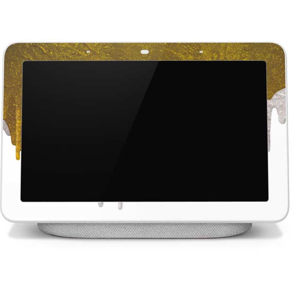 Paint Splatter Gold Google Home Hub Skin