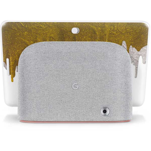 Paint Splatter Gold Google Home Hub Skin