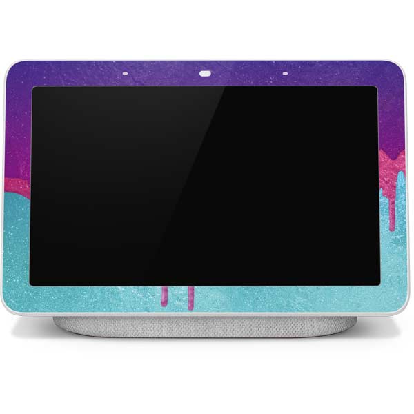 Paint Splatter Purple Google Home Hub Skin