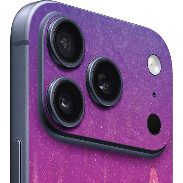 Paint Splatter Purple iPhone 17 Pro Skin