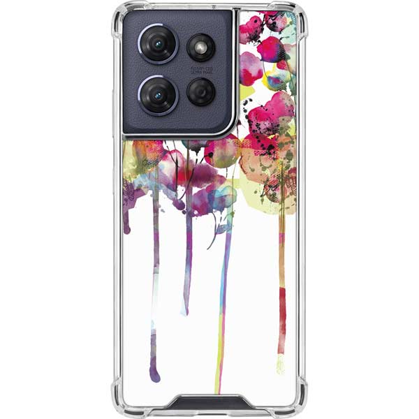 Painted Flowers Moto G Play 5G (2025) Clear Case