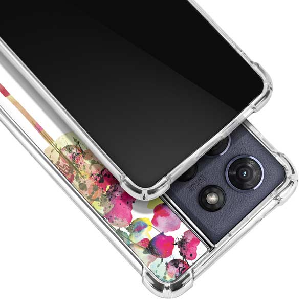 Painted Flowers Moto G Play 5G (2025) Clear Case