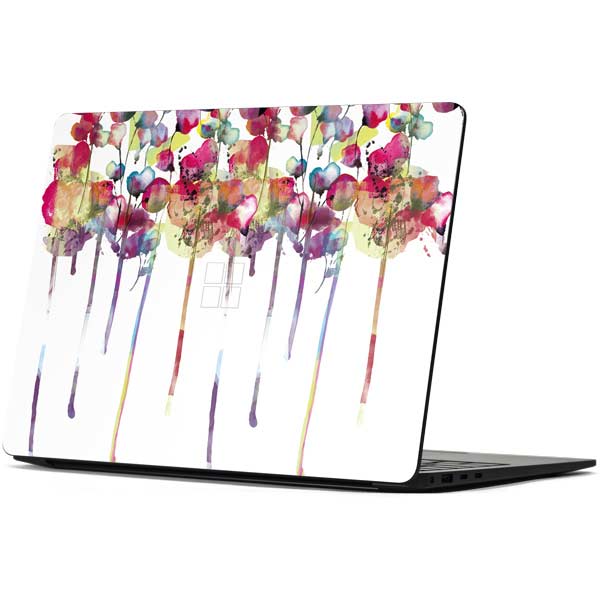 Painted Flowers Surface Laptop 7 13.8in Skin