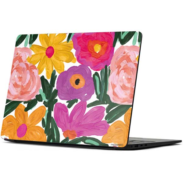 Bouffants and Broken Hearts Painterly Garden Surface Laptop 7 13.8in Skin