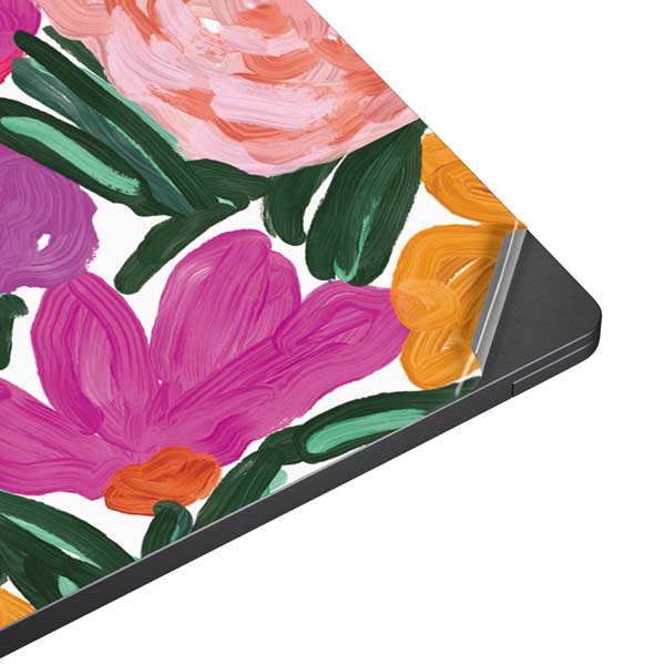 Bouffants and Broken Hearts Painterly Garden Surface Laptop 7 13.8in Skin
