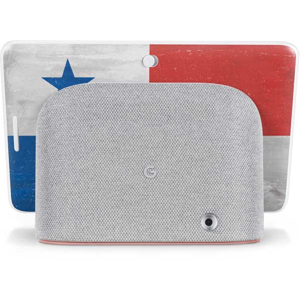 Panama Flag Distressed Google Home Hub Skin