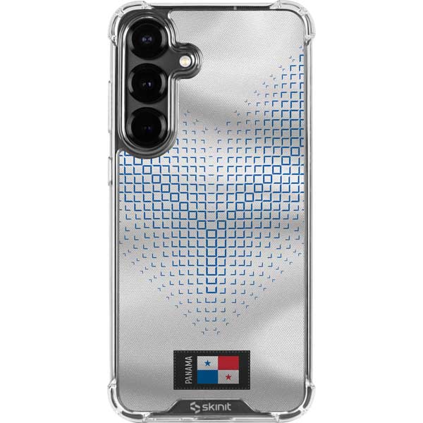 Panama Soccer Flag Galaxy S26 Clear Case