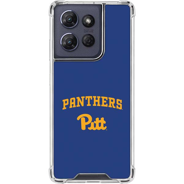 University of Pittsburgh Panthers Pitt Moto G 5G (2025) Clear Case