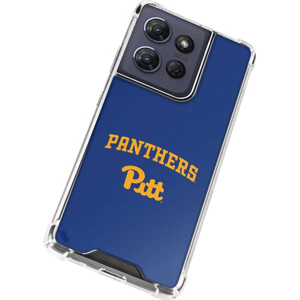 University of Pittsburgh Panthers Pitt Moto G 5G (2025) Clear Case