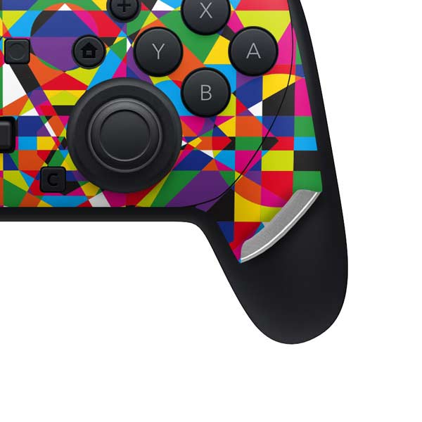 Parallel Vectors Nintendo Switch 2 (2025) Pro Controller Skin