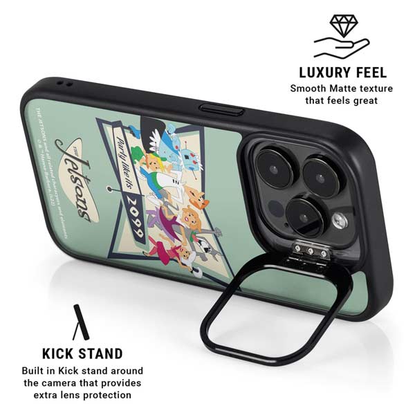 The Jetsons Party Like Its 2099 iPhone 14 Pro Kickstand Case
