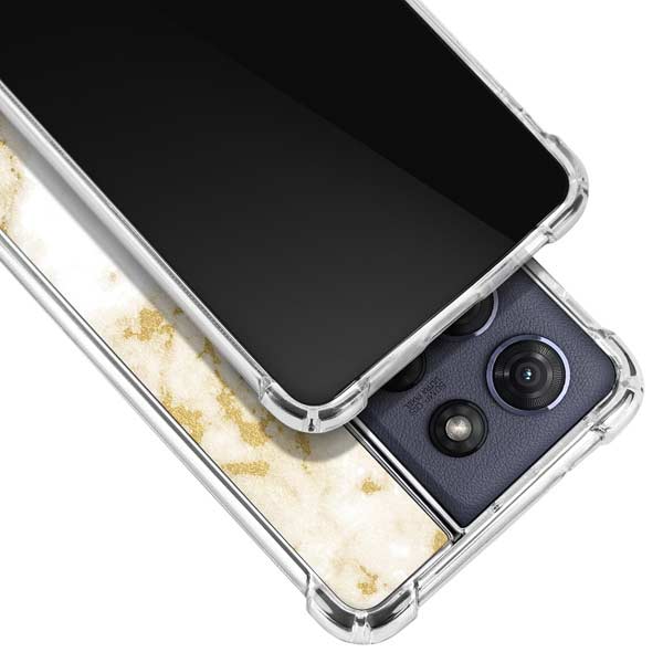 Pastel Marble Moto G 5G (2025) Clear Case
