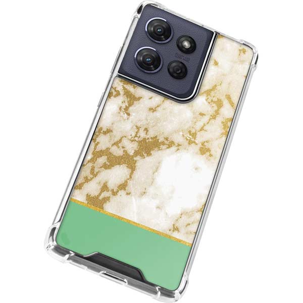 Pastel Marble Moto G Power 5G (2025) Clear Case