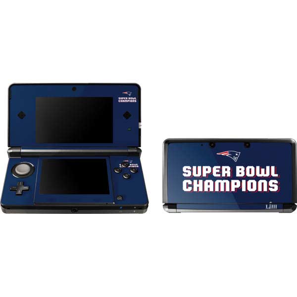 NFL Patriots Super Bowl LIII Champions Nintendo Skins