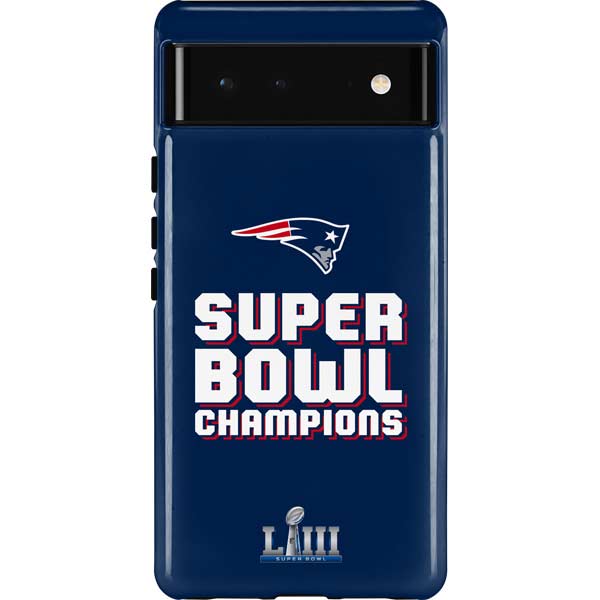 NFL Patriots Super Bowl LIII Champions Pixel Cases