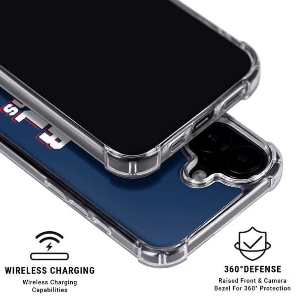 NFL Patriots Super Bowl LIII Champions iPhone 17 Clear Case