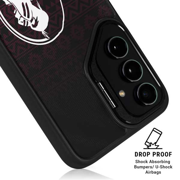 Florida State University Pattern Jersey Galaxy S26 Ultra Kickstand Case