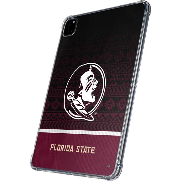 Florida State University Pattern Jersey iPad Pro 11in (2024) Clear Case
