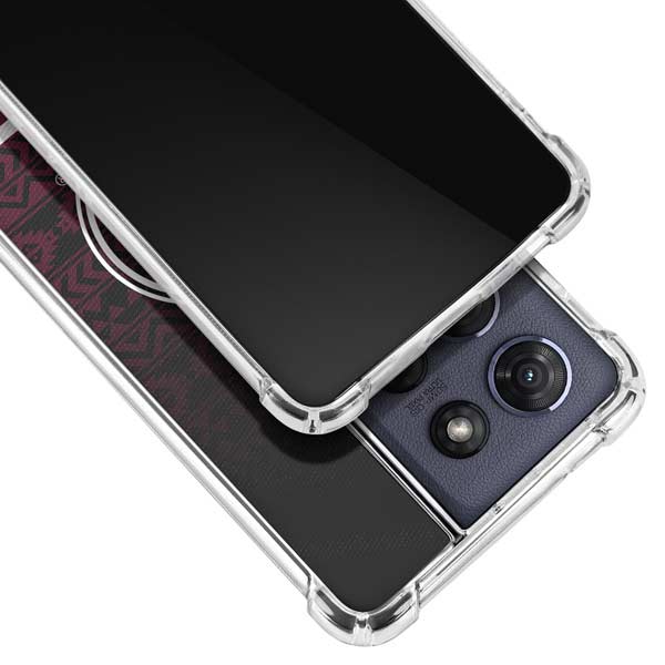 Florida State University Pattern Jersey Moto G Power 5G (2025) Clear Case