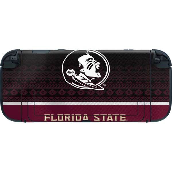 Florida State University Pattern Jersey Nintendo Switch 2 (2025) with Joy-Con Skin