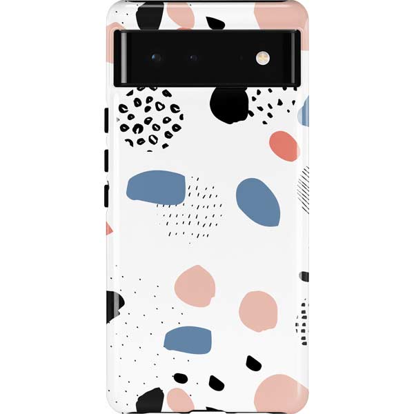 Patterned Dots Pixel Cases