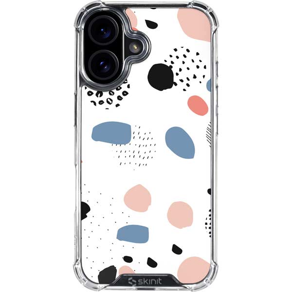 Patterned Dots iPhone 17 Clear Case