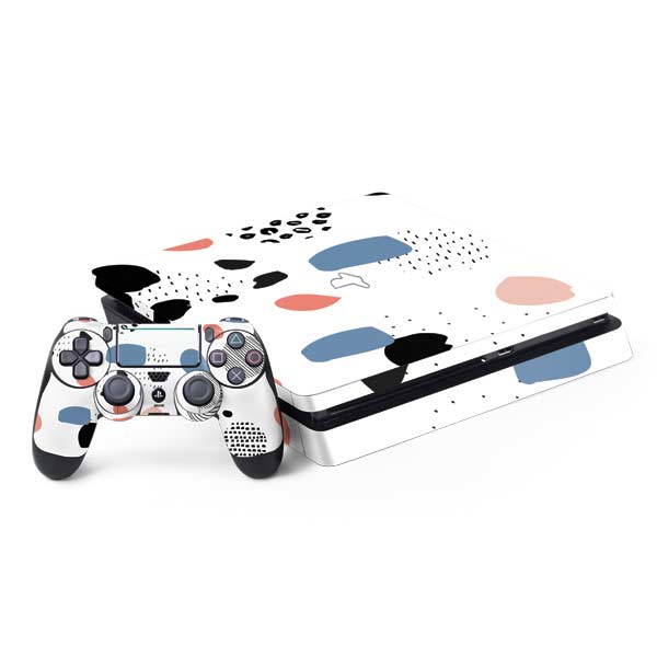 Patterned Dots PlayStation PS4 Skins