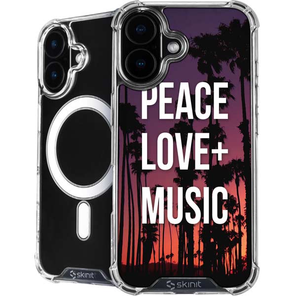 Peace Love And Music iPhone 17 MagSafe Case