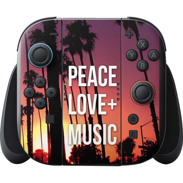 Peace Love And Music Nintendo Switch 2 (2025) with Joy-Con Skin