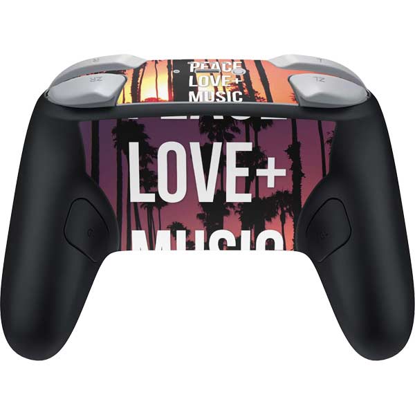 Peace Love And Music Nintendo Switch 2 (2025) Pro Controller Skin