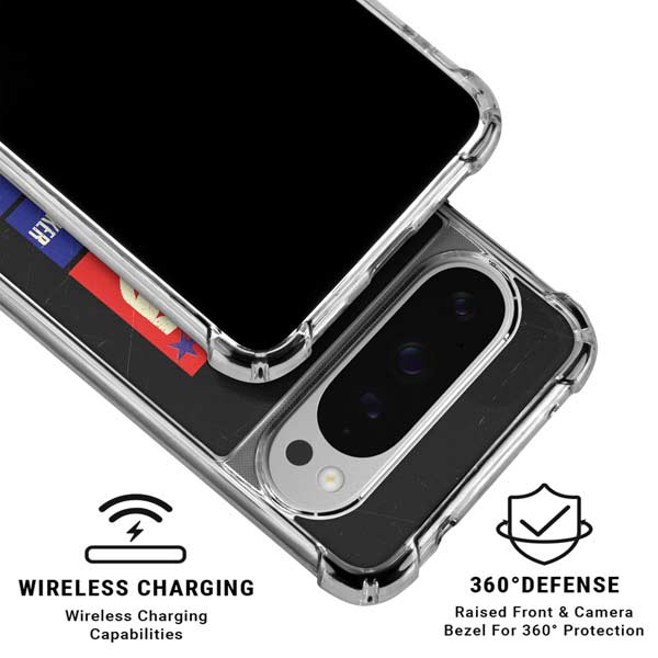 DC Comics Peacemaker Collage Google Pixel 10 Pro Clear Case