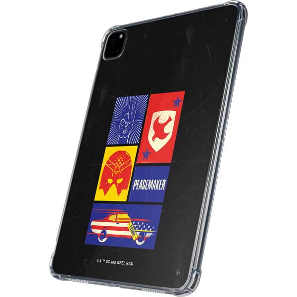 DC Comics Peacemaker Collage iPad Pro 11in (2024) Clear Case