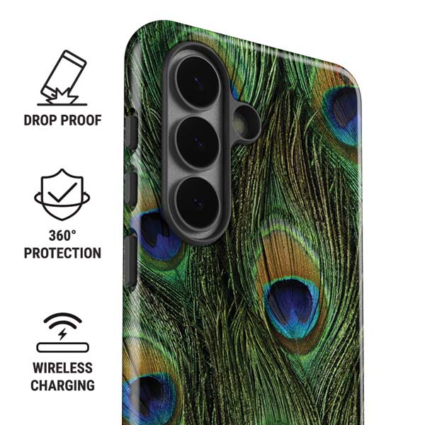 Peacock Galaxy S26 Plus Impact Case
