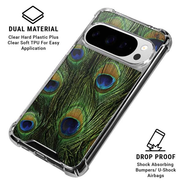Peacock Google Pixel 10 Pro Clear Case