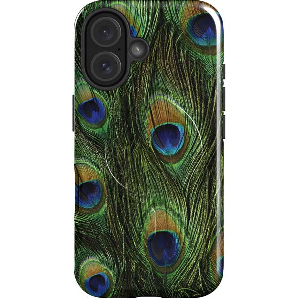 Peacock iPhone 16 Magsafe Impact Case