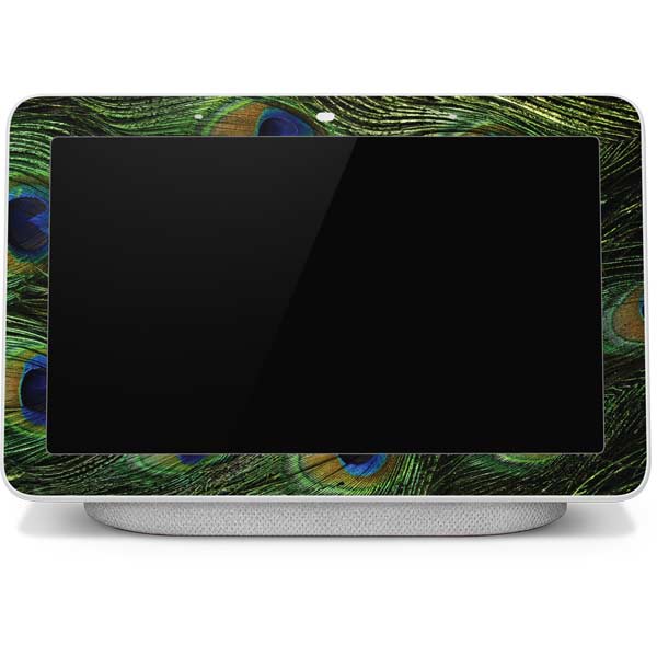 Peacock Google Home Hub Skin