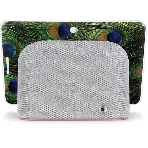 Peacock Google Home Hub Skin