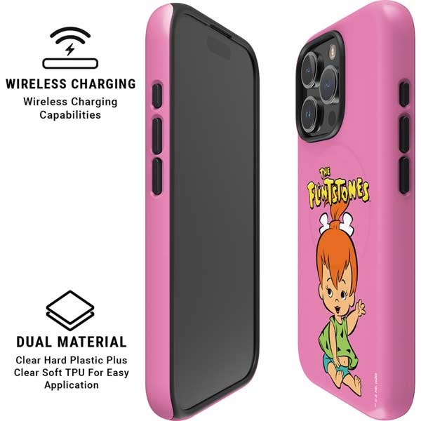 The Flinstones Pebbles Flintstone iPhone 16 Pro Magsafe Impact Case