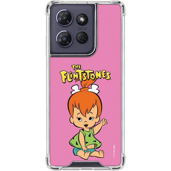 The Flinstones Pebbles Flintstone Moto G 5G (2025) Clear Case
