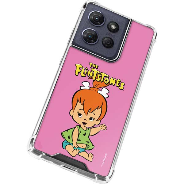 The Flinstones Pebbles Flintstone Moto G 5G (2025) Clear Case