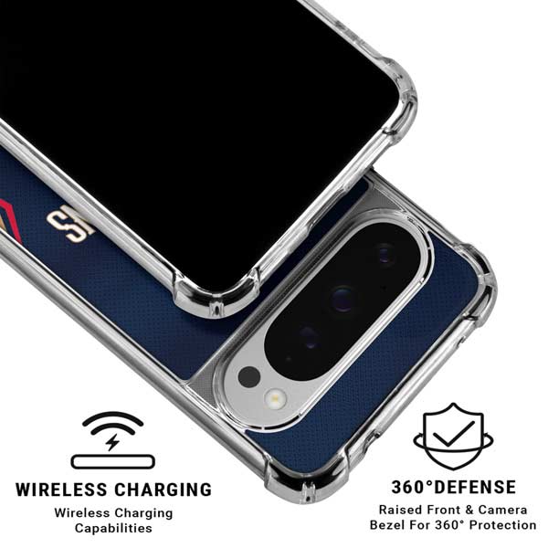 NBA New Orleans Pelicans Jersey Google Pixel 10 Pro XL Clear Case