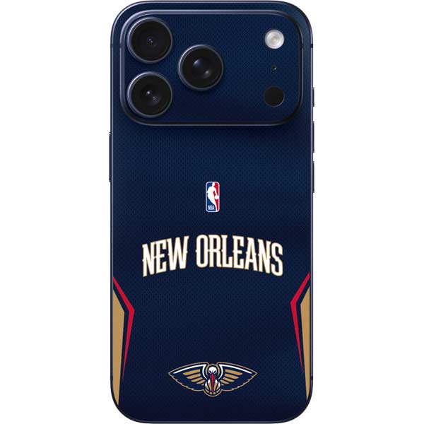 NBA New Orleans Pelicans Jersey iPhone 17 Pro Max Skin