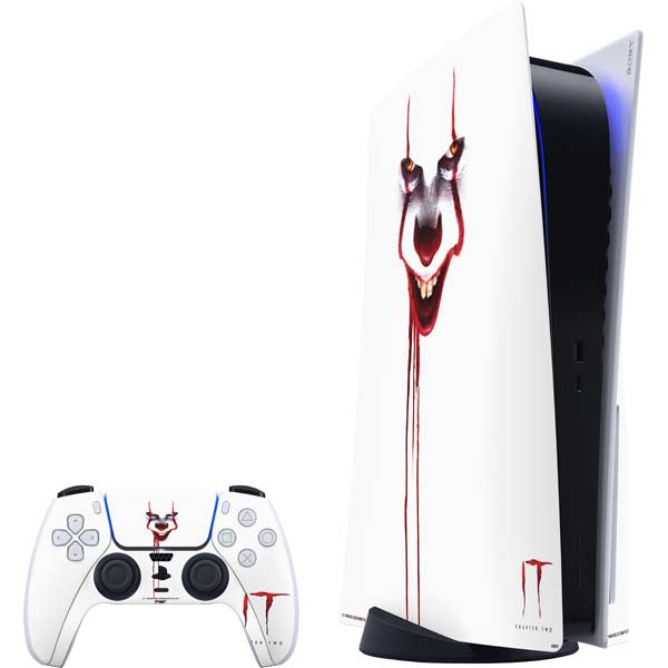 Warner Bros IT Volume 2 Pennywise Bloody PlayStation PS5 Skins