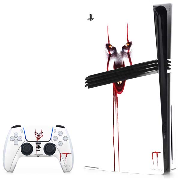 Warner Bros IT Volume 2 Pennywise Bloody PlayStation PS5 Skins