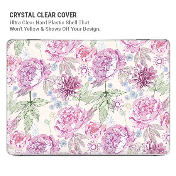 Peony MacBook Pro 14in (2021-24) Case plus Skin